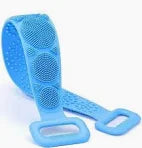 SILICON BODY BACK SCRUBBER ,double Sided exfoliating bath Scrub/deep cleansing